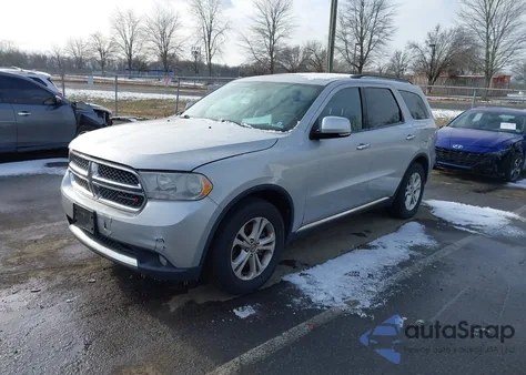 2013 Dodge Durango Crew z USA, uszkodzony, nr VIN 1C4SDJDTODC538869